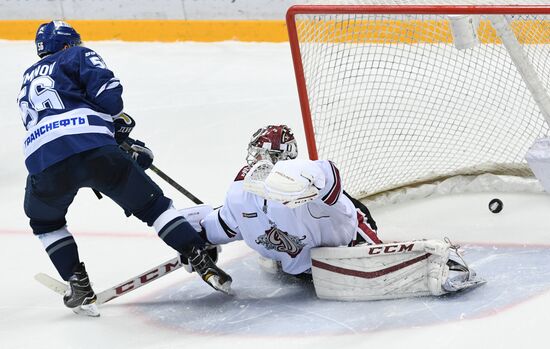 Хоккей. КХЛ. Матч "Динамо" (Москва) - "Динамо" (Рига)