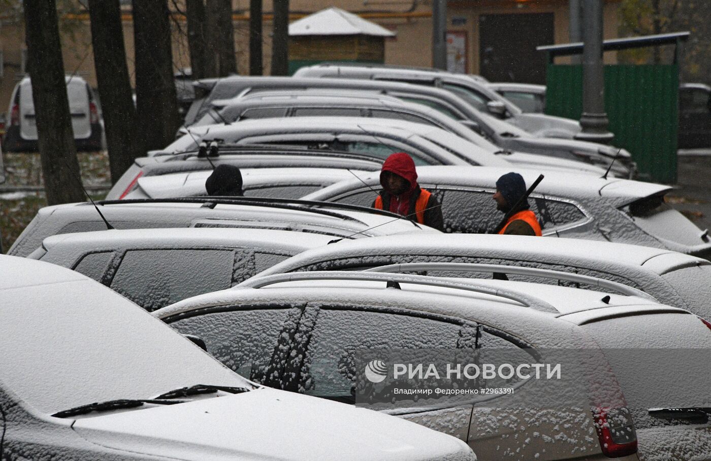 Снег в Москве