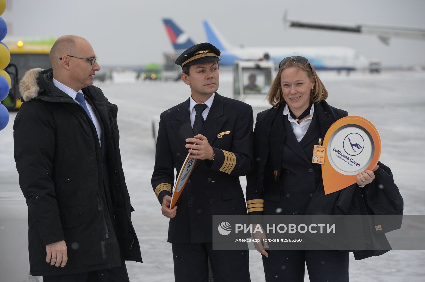 Начало обслуживания авиакомпании Lufthansa Cargo в аэропорту Новосибирска