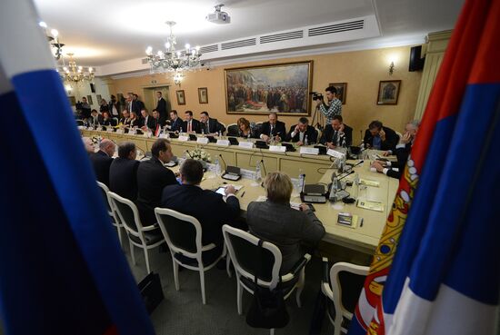 Заседание российско-сербского комитета по двустороннему торгово-экономическому сотрудничеству.