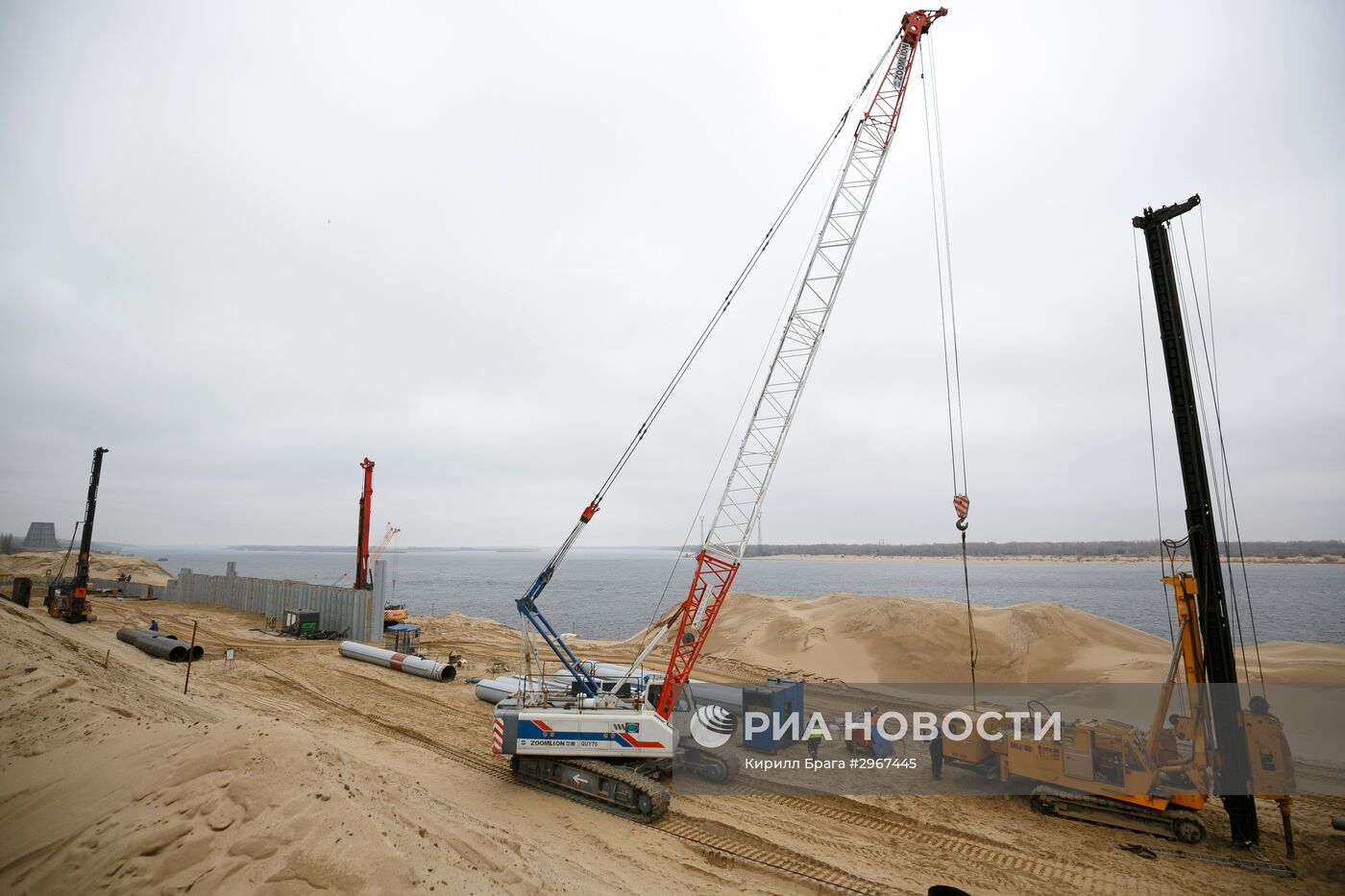 Строительство рокадной дороги в Волгограде