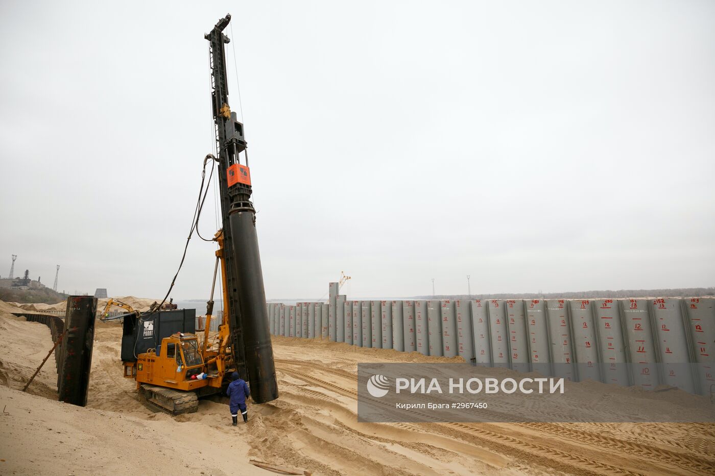 Строительство рокадной дороги в Волгограде