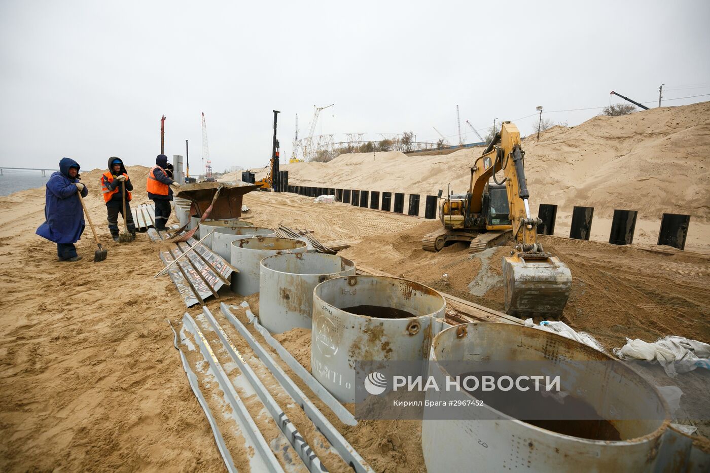 Строительство рокадной дороги в Волгограде