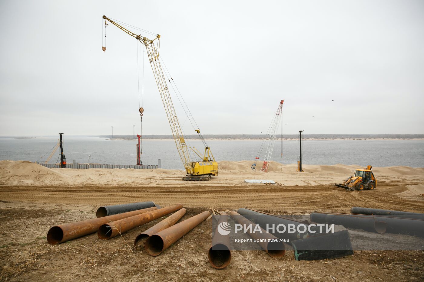 Строительство рокадной дороги в Волгограде