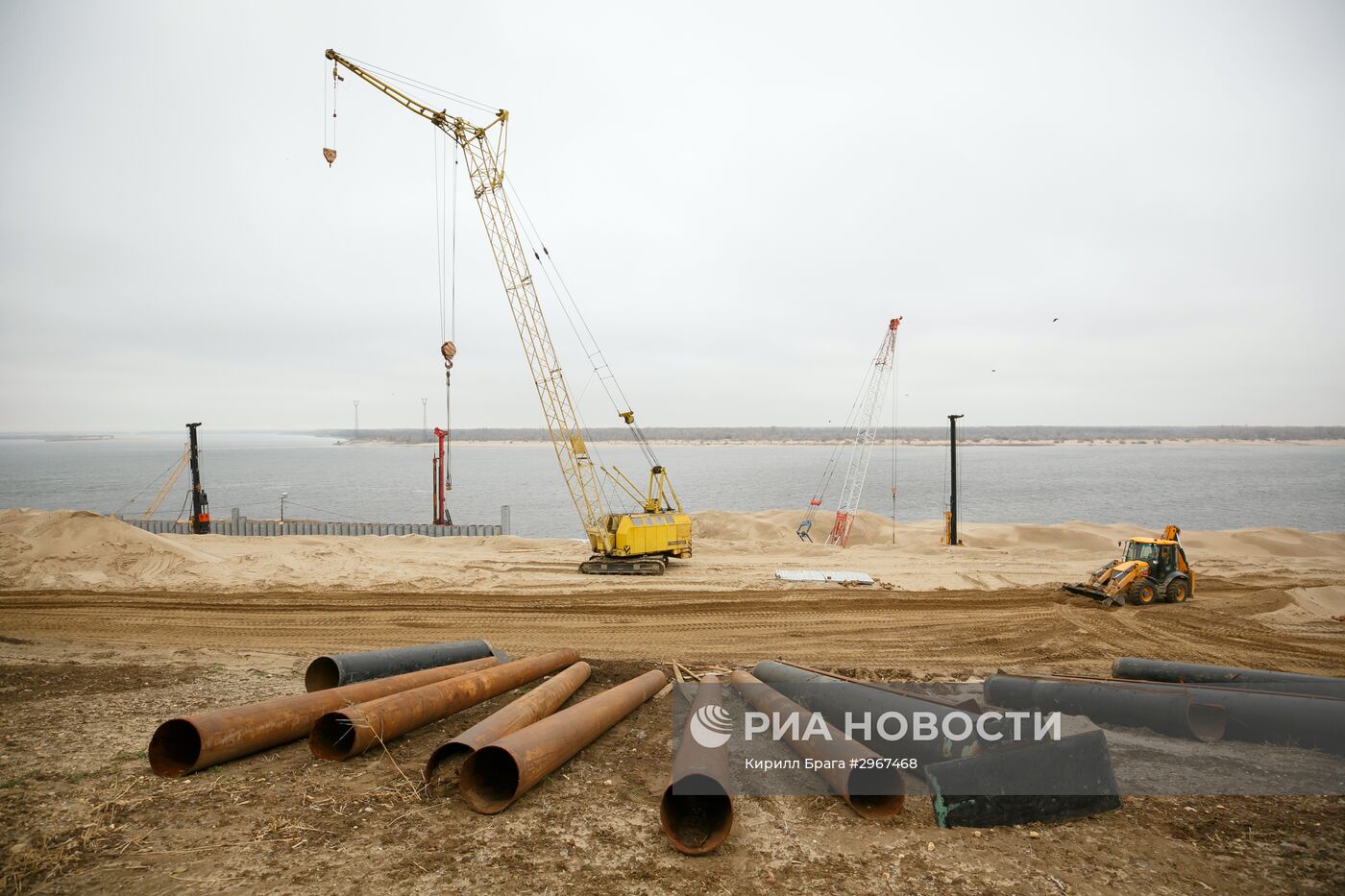 Строительство рокадной дороги в Волгограде