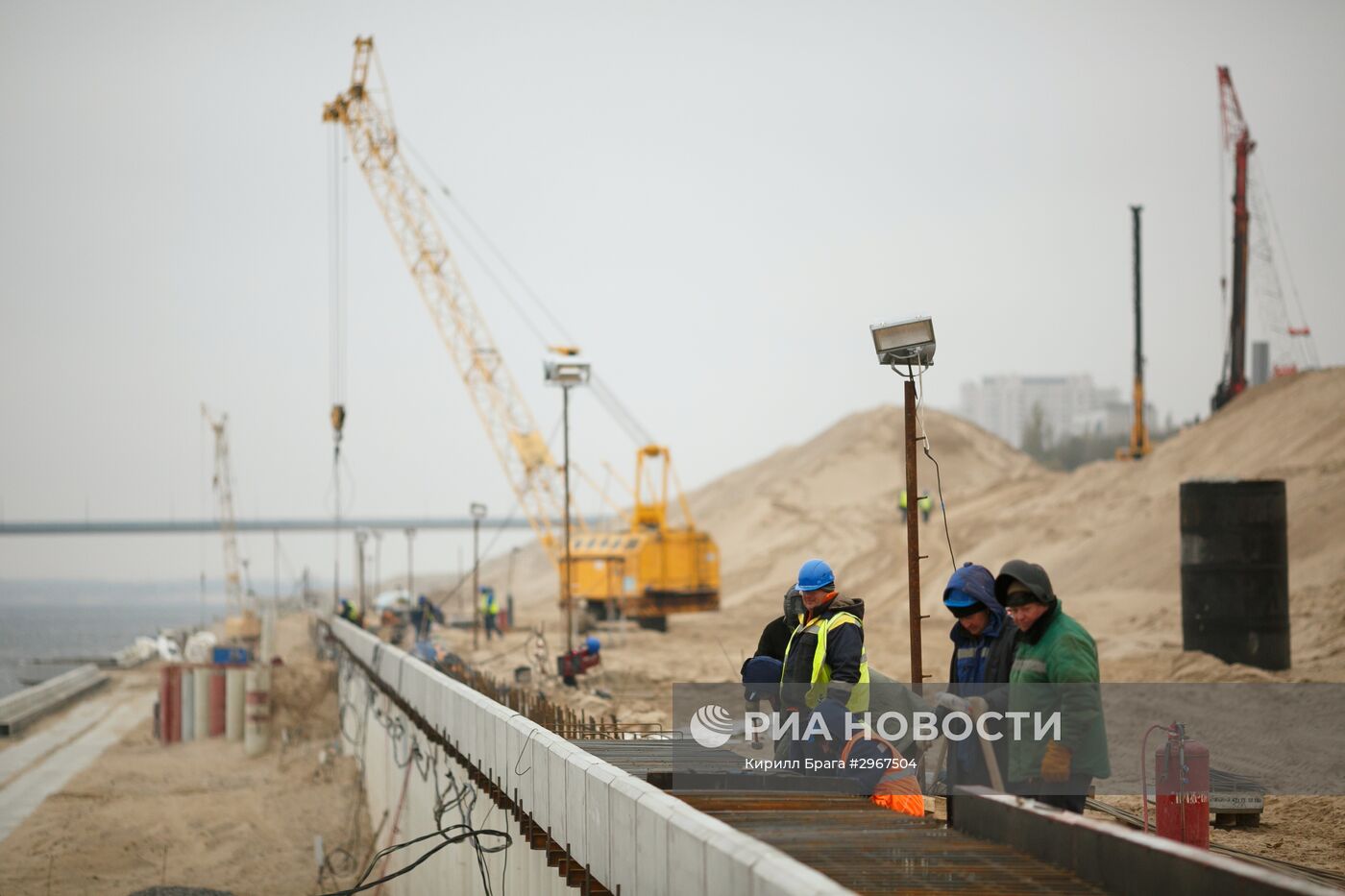 Строительство рокадной дороги в Волгограде