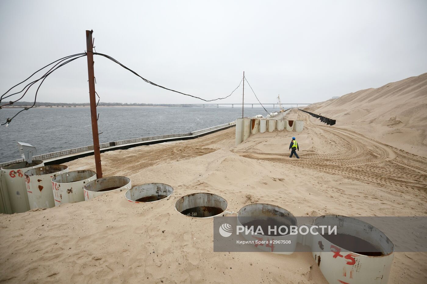 Строительство рокадной дороги в Волгограде