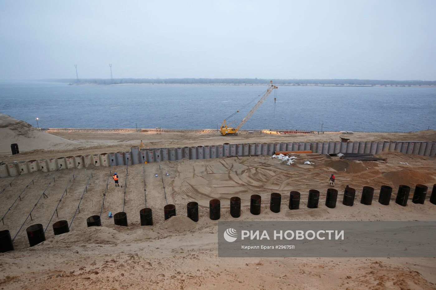 Строительство рокадной дороги в Волгограде