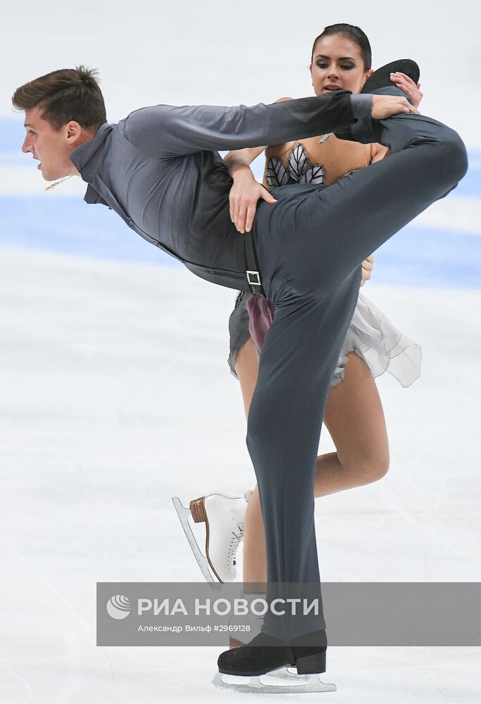 Фигурное катание. III этап Гран-при. Пары. Произвольная программа