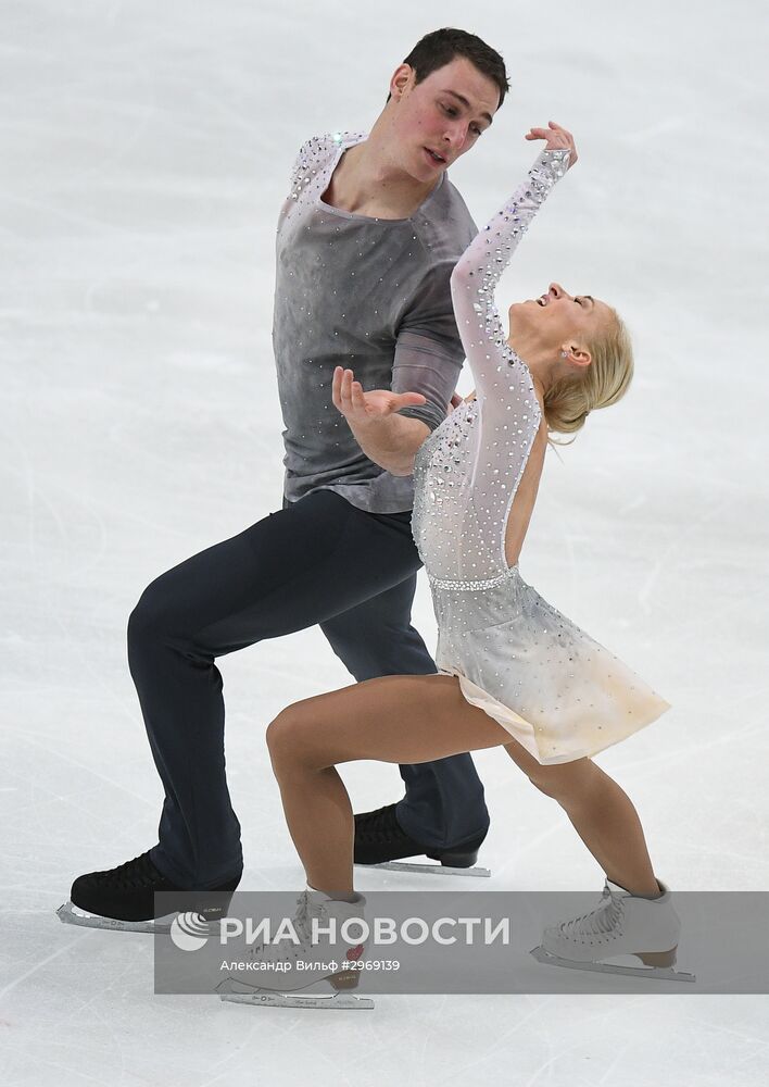 Фигурное катание. III этап Гран-при. Пары. Произвольная программа