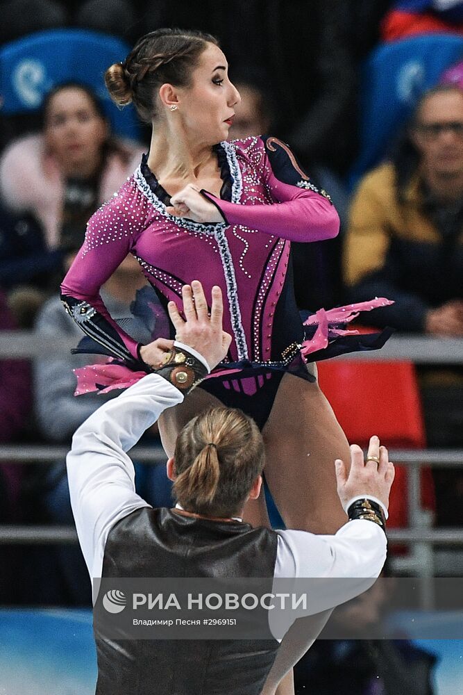 Фигурное катание. III этап Гран-при. Пары. Произвольная программа