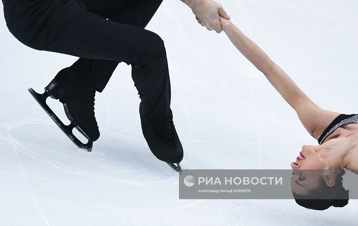 Фигурное катание. III этап Гран-при. Пары. Произвольная программа