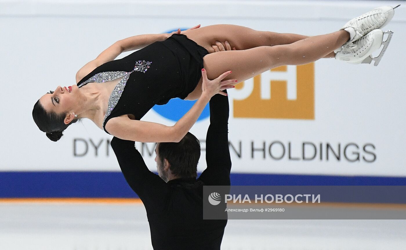 Фигурное катание. III этап Гран-при. Пары. Произвольная программа