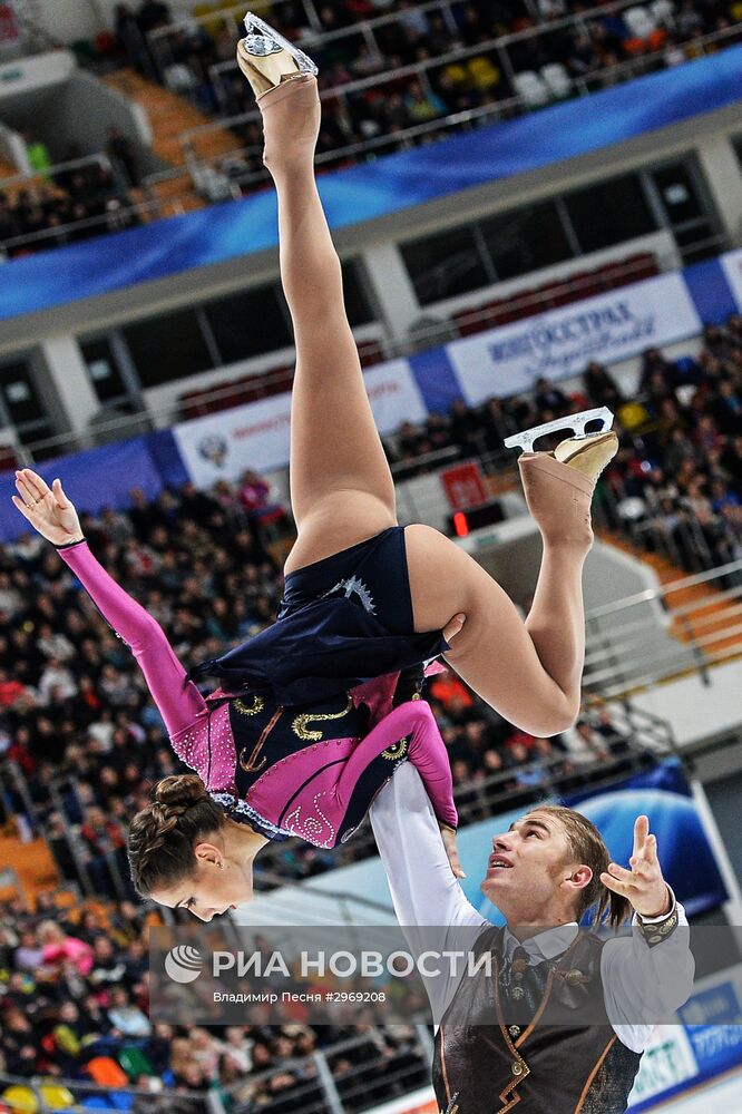 Фигурное катание. III этап Гран-при. Пары. Произвольная программа