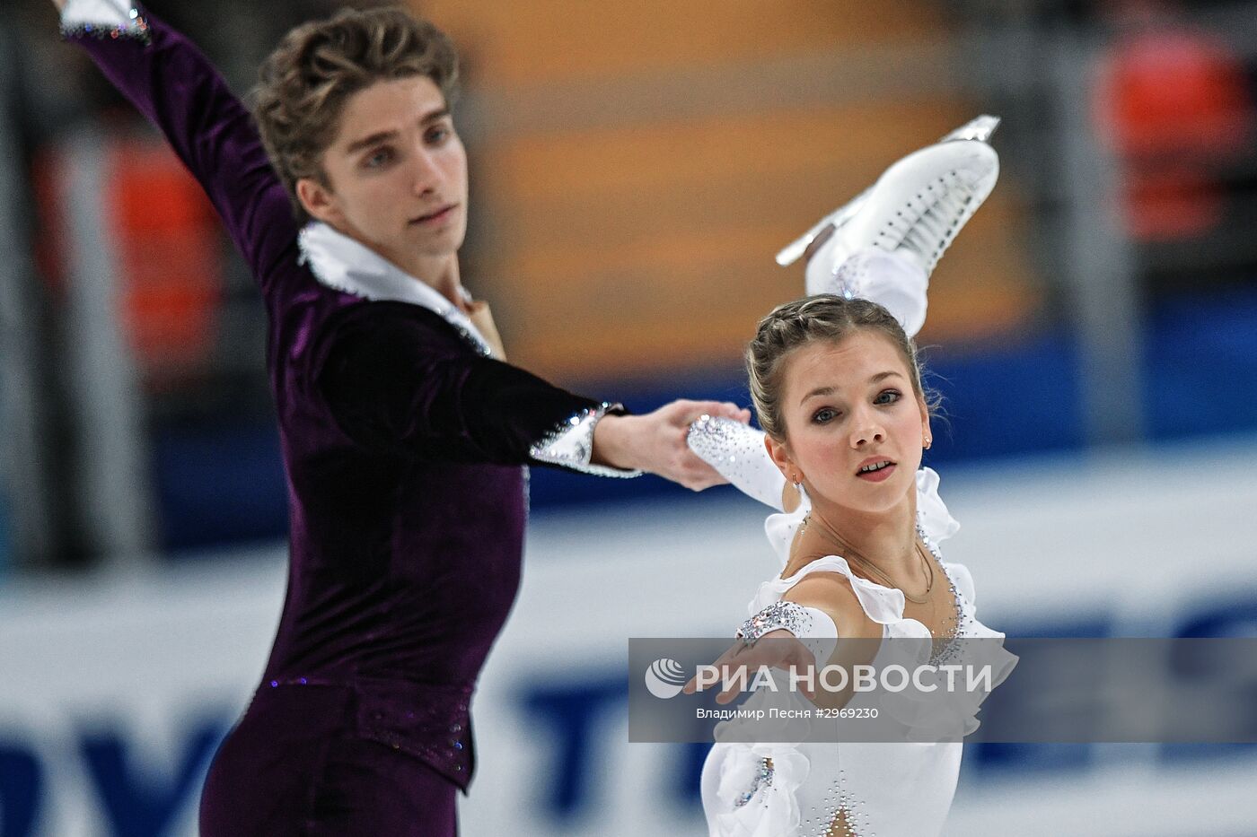 Фигурное катание. III этап Гран-при. Пары. Произвольная программа