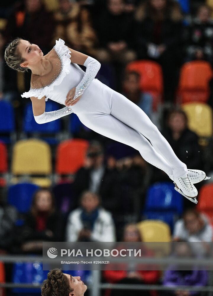 Фигурное катание. III этап Гран-при. Пары. Произвольная программа