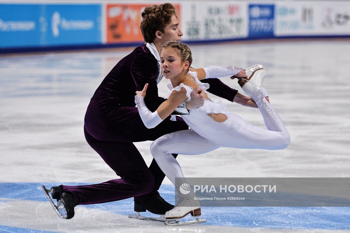 Фигурное катание. III этап Гран-при. Пары. Произвольная программа