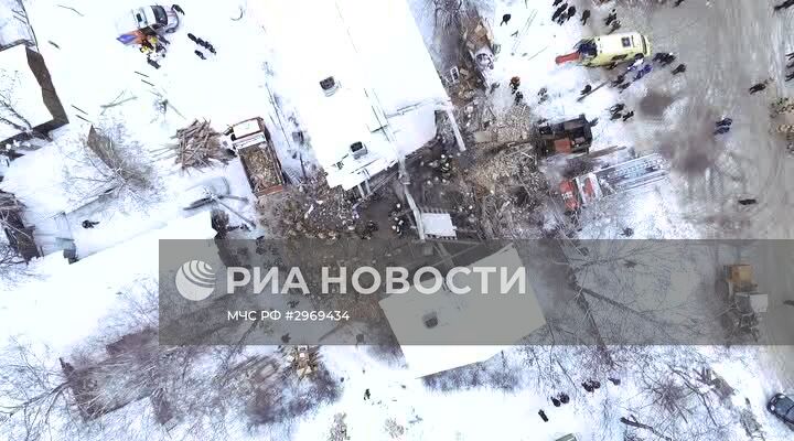 Последствия взрыва газа в жилом доме в Иваново