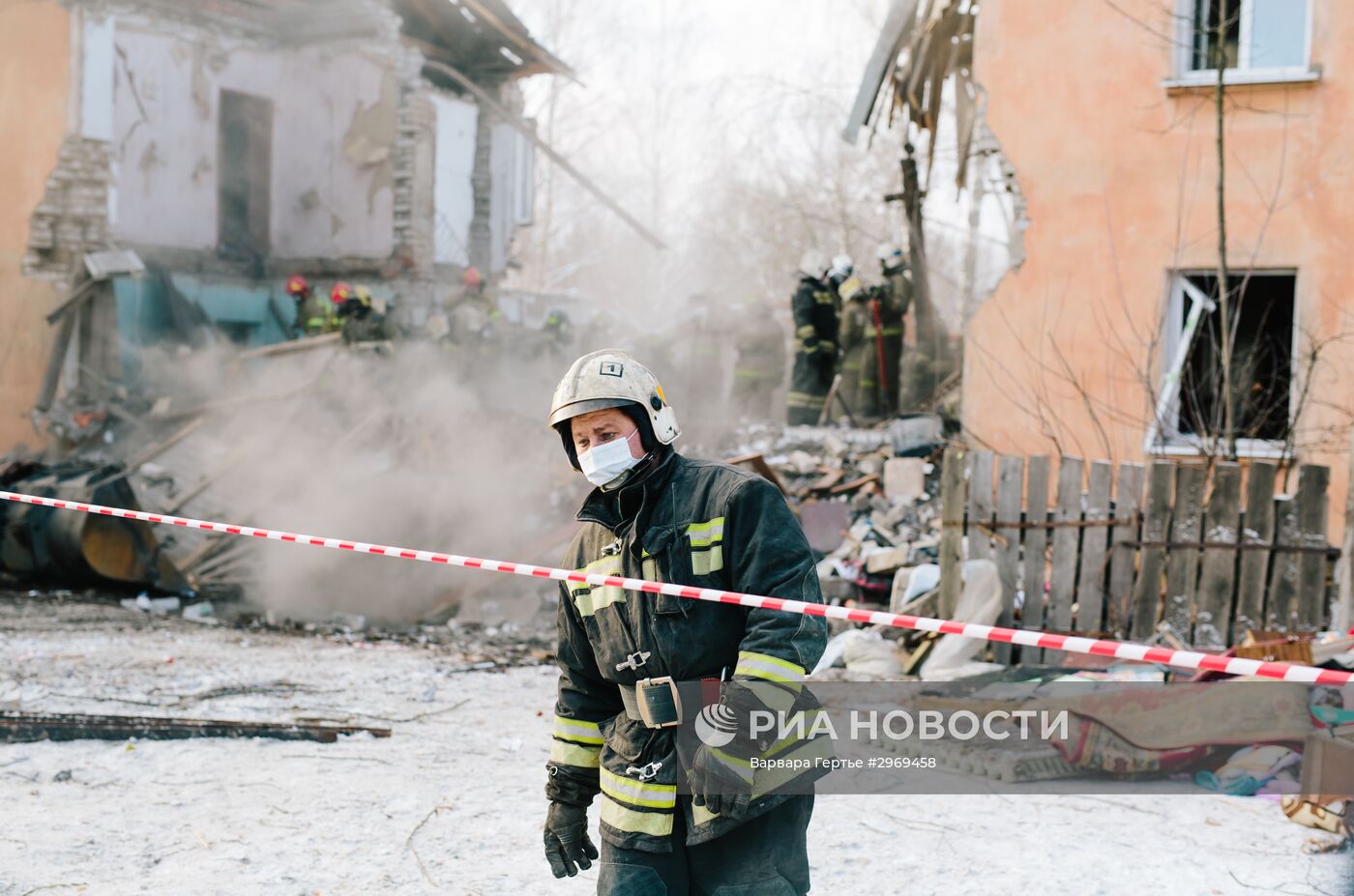 Последствия взрыва газа в жилом доме в Иваново