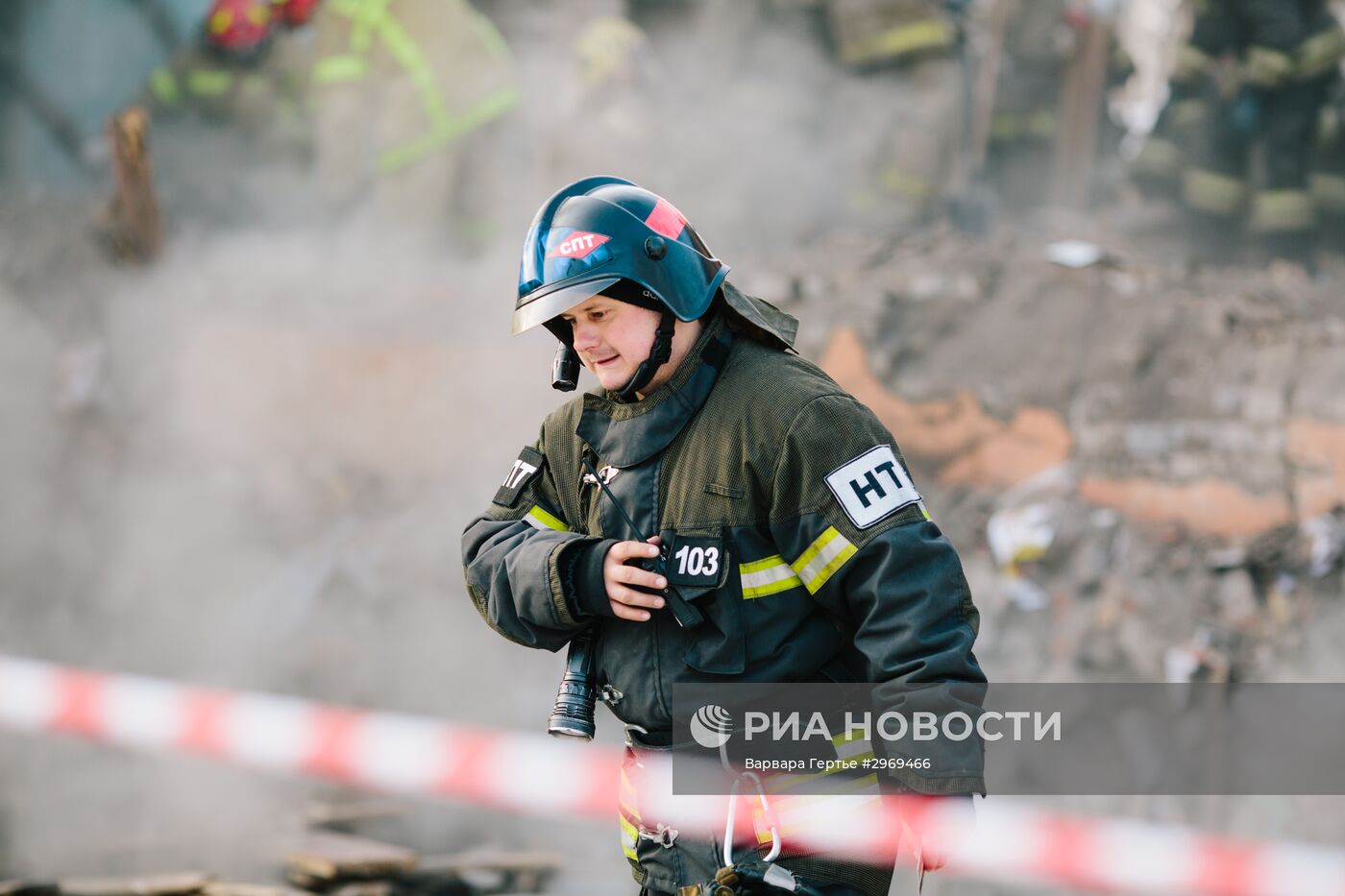 Последствия взрыва газа в жилом доме в Иваново