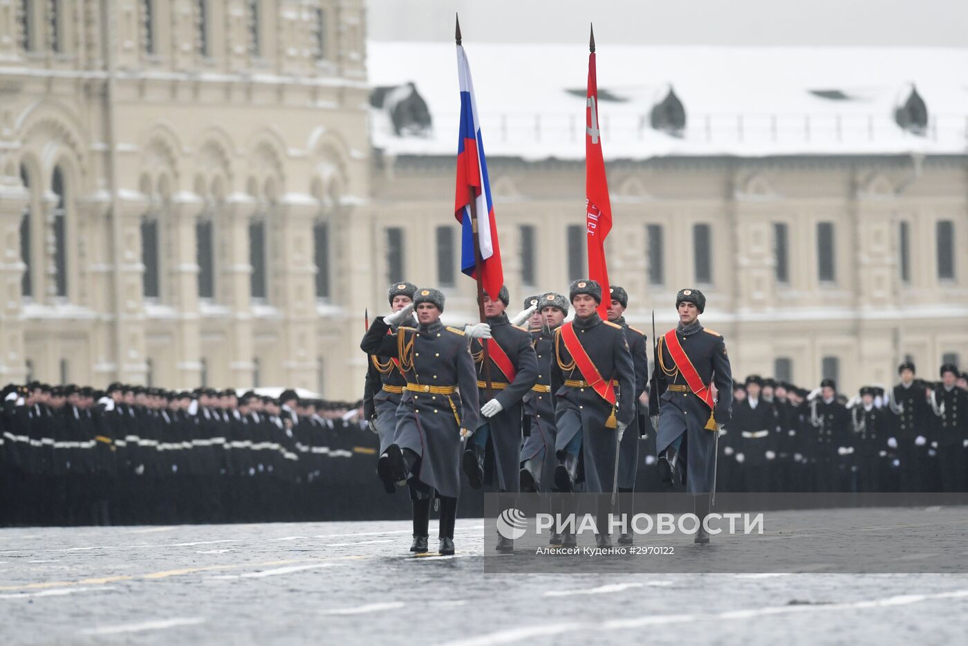 Марш, посвященный 75-й годовщине военного парада 1941 года на Красной площади