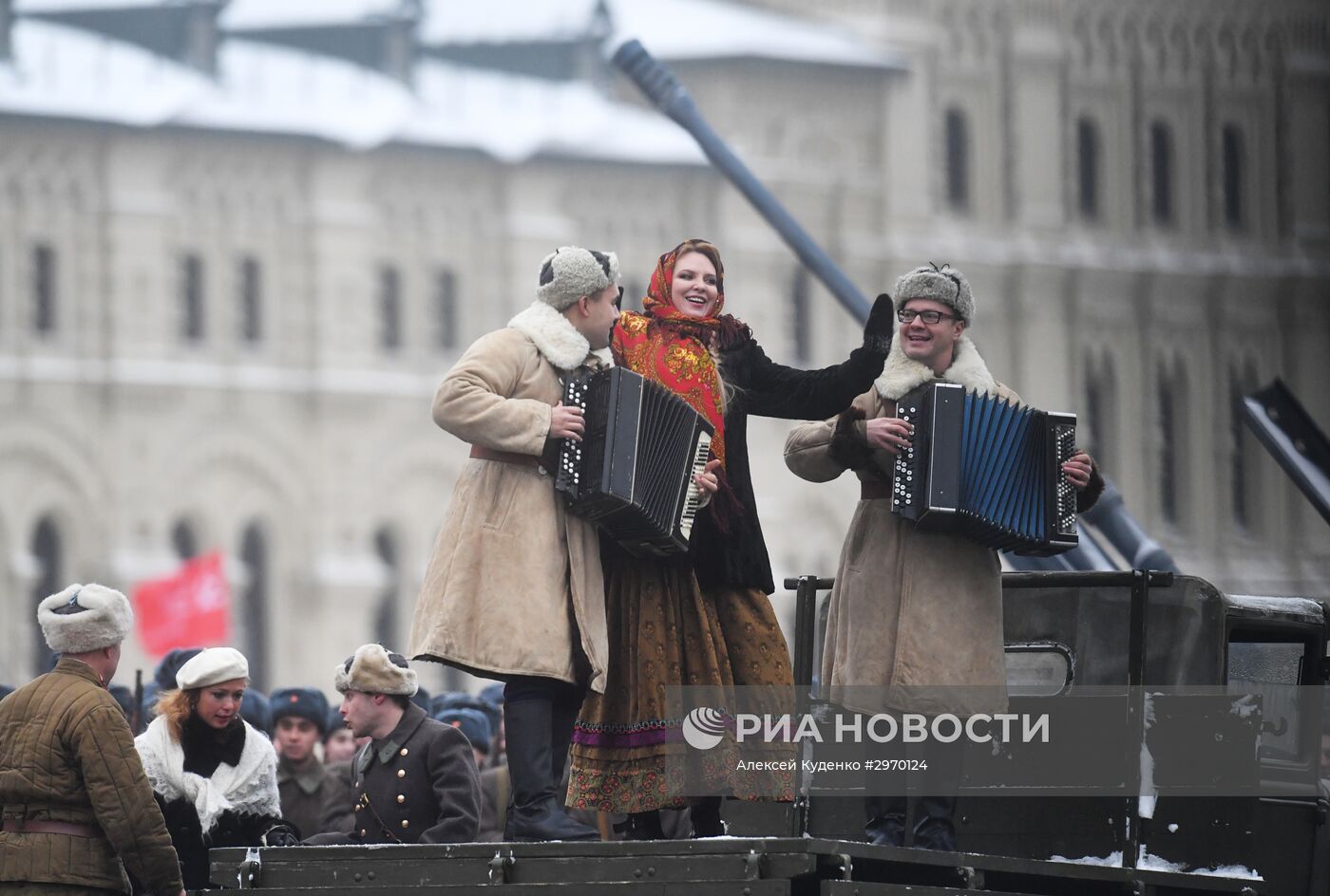 Марш, посвященный 75-й годовщине военного парада 1941 года на Красной площади