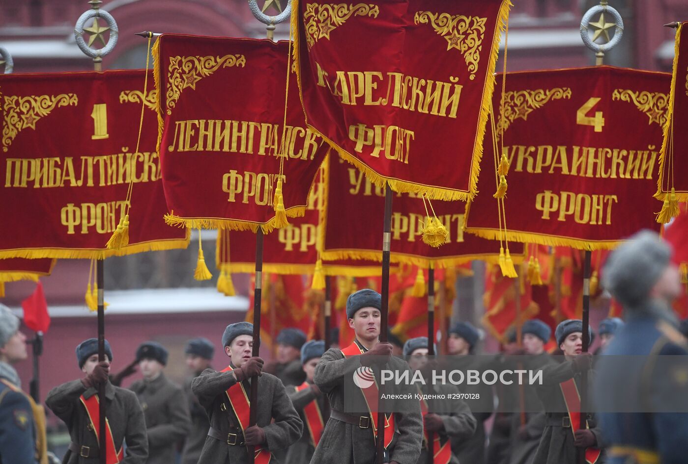 Марш, посвященный 75-й годовщине военного парада 1941 года на Красной площади