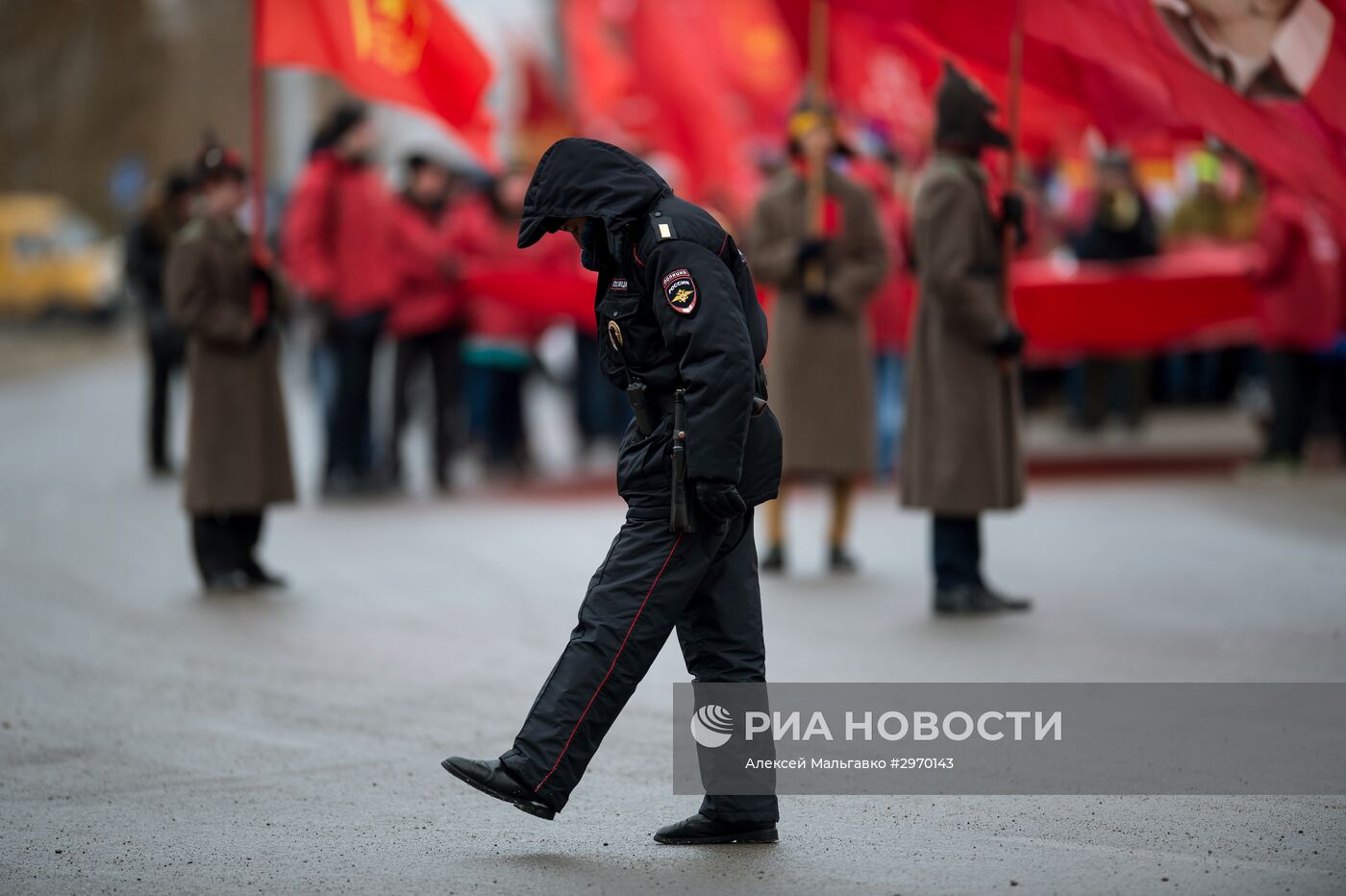 Мероприятия, посвященные 99-й годовщине Октябрьской революции, в регионах России