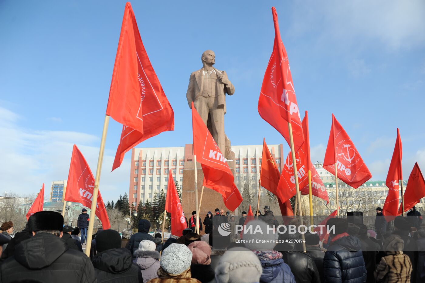 Мероприятия, посвященные 99-й годовщине Октябрьской революции, в регионах России