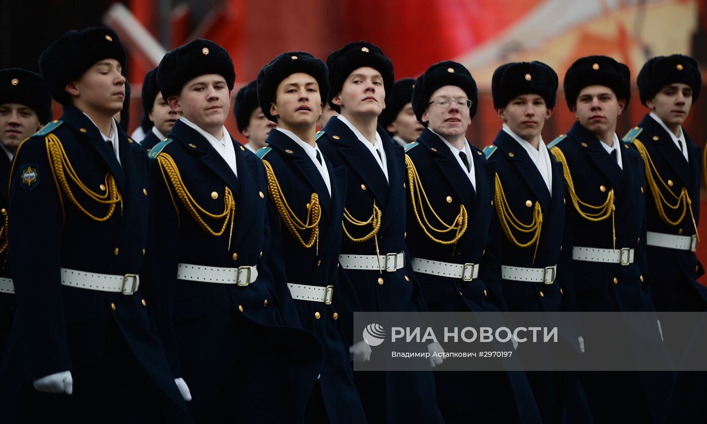 Марш, посвященный 75-й годовщине военного парада 1941 года на Красной площади