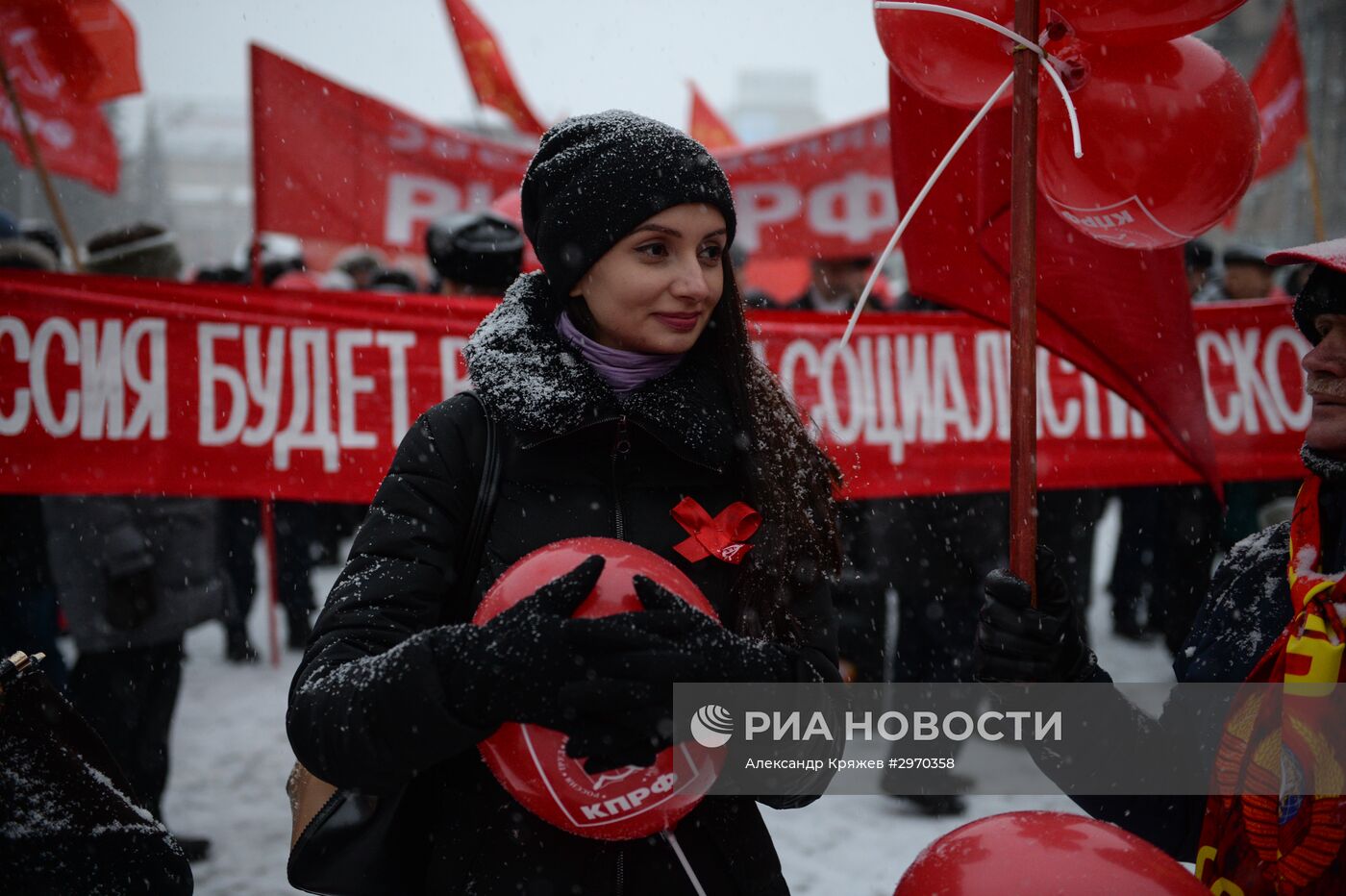 Мероприятия, посвященные 99-й годовщине Октябрьской революции, в регионах России