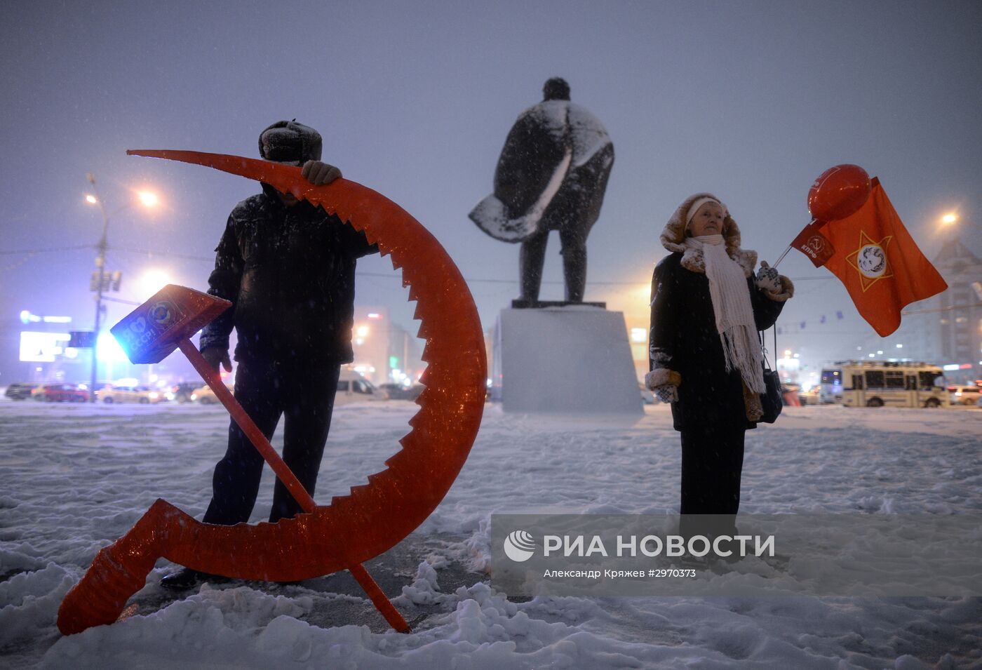 Мероприятия, посвященные 99-й годовщине Октябрьской революции, в регионах России