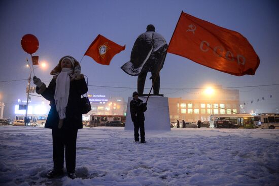 Мероприятия, посвященные 99-й годовщине Октябрьской революции, в регионах России