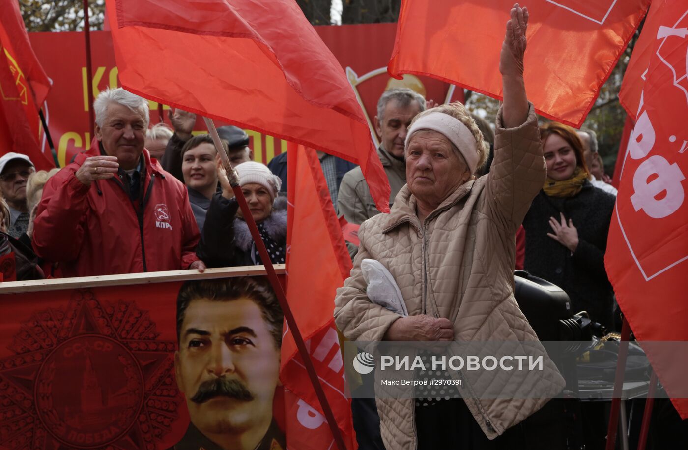 Мероприятия, посвященные 99-й годовщине Октябрьской революции, в регионах России