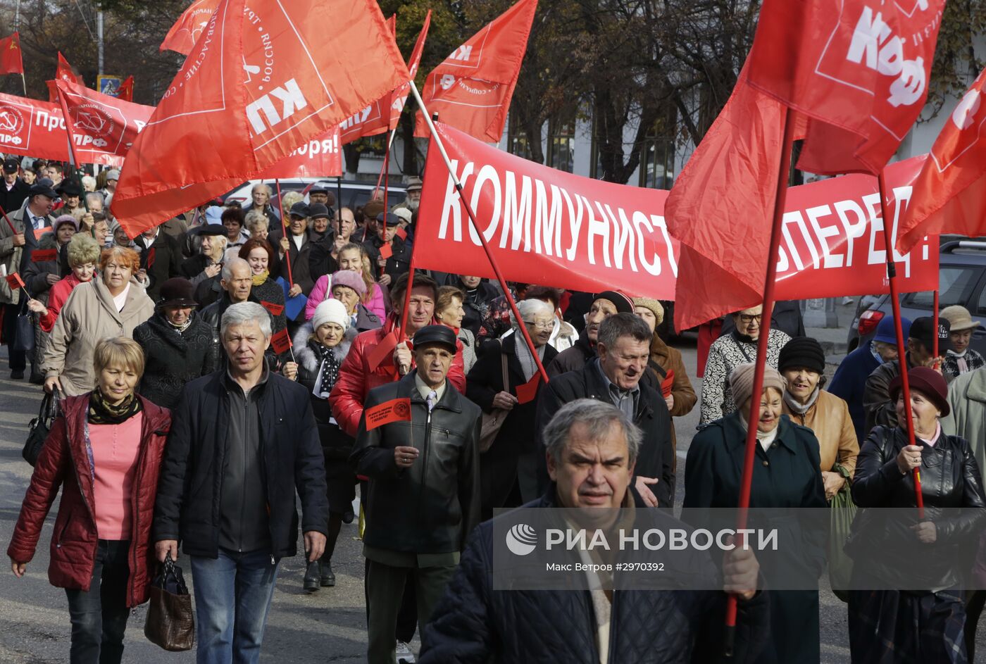 Мероприятия, посвященные 99-й годовщине Октябрьской революции, в регионах России