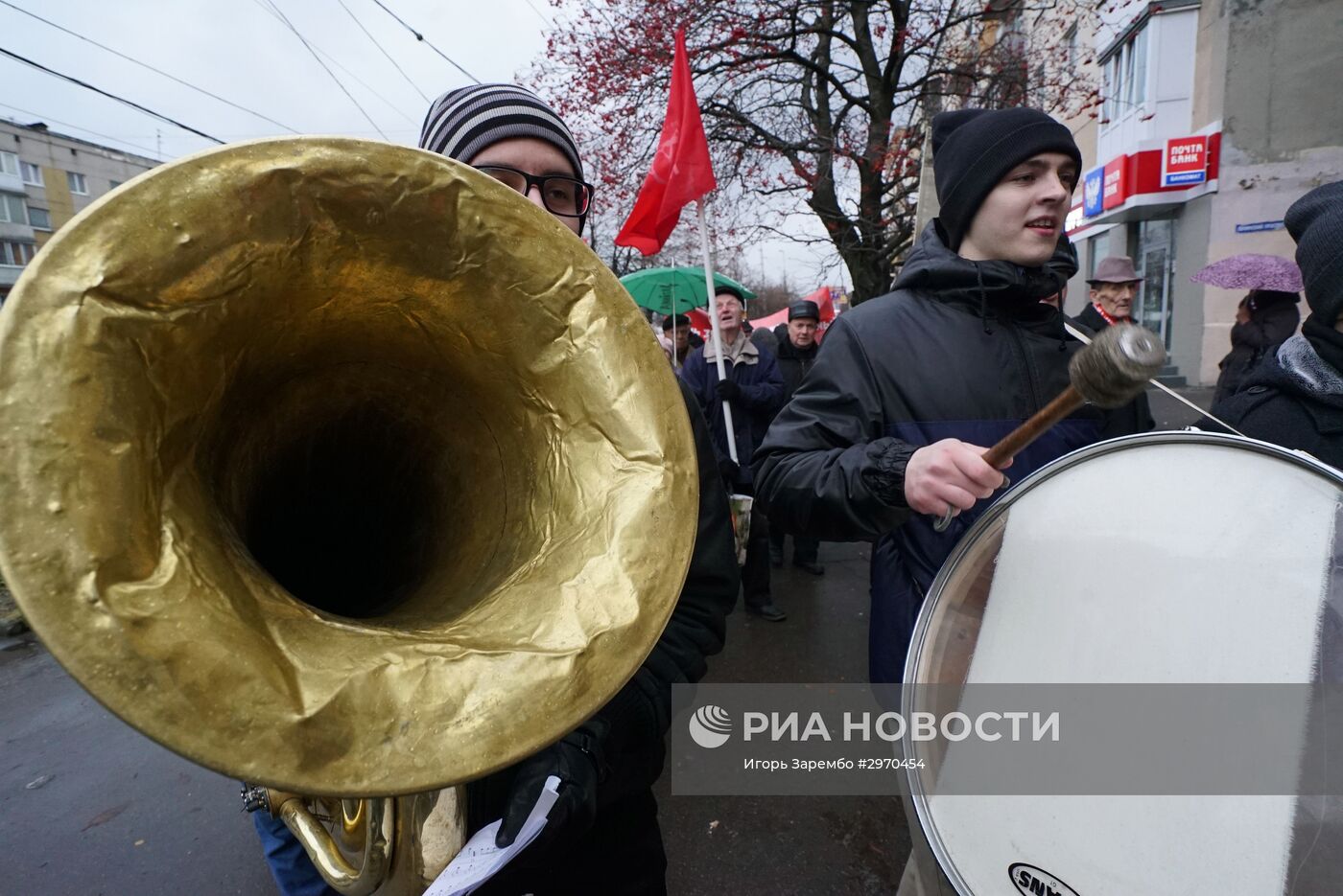 Мероприятия, посвященные 99-й годовщине Октябрьской революции, в регионах России