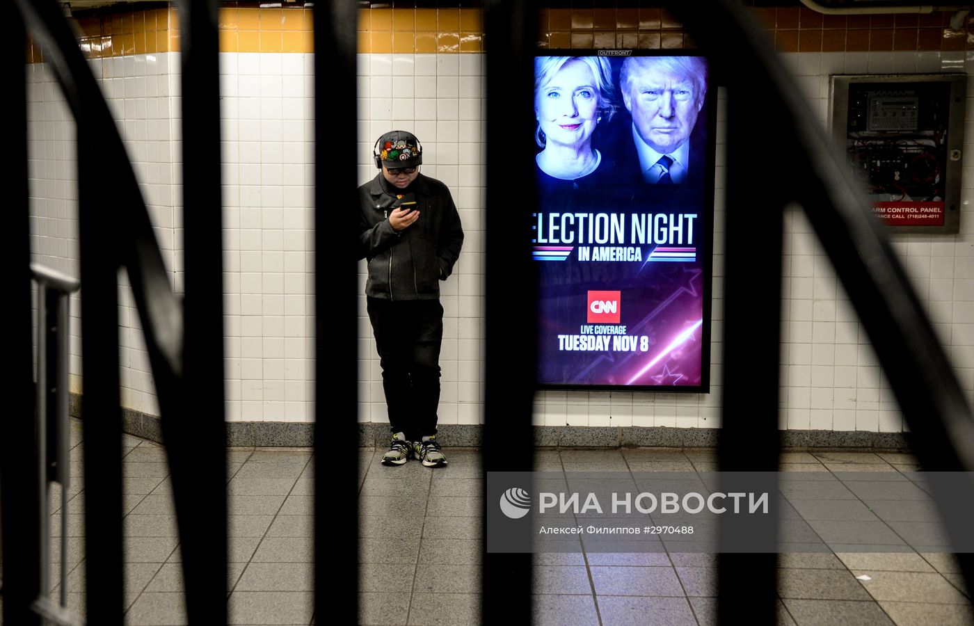 Нью-Йорк накануне выборов президента США