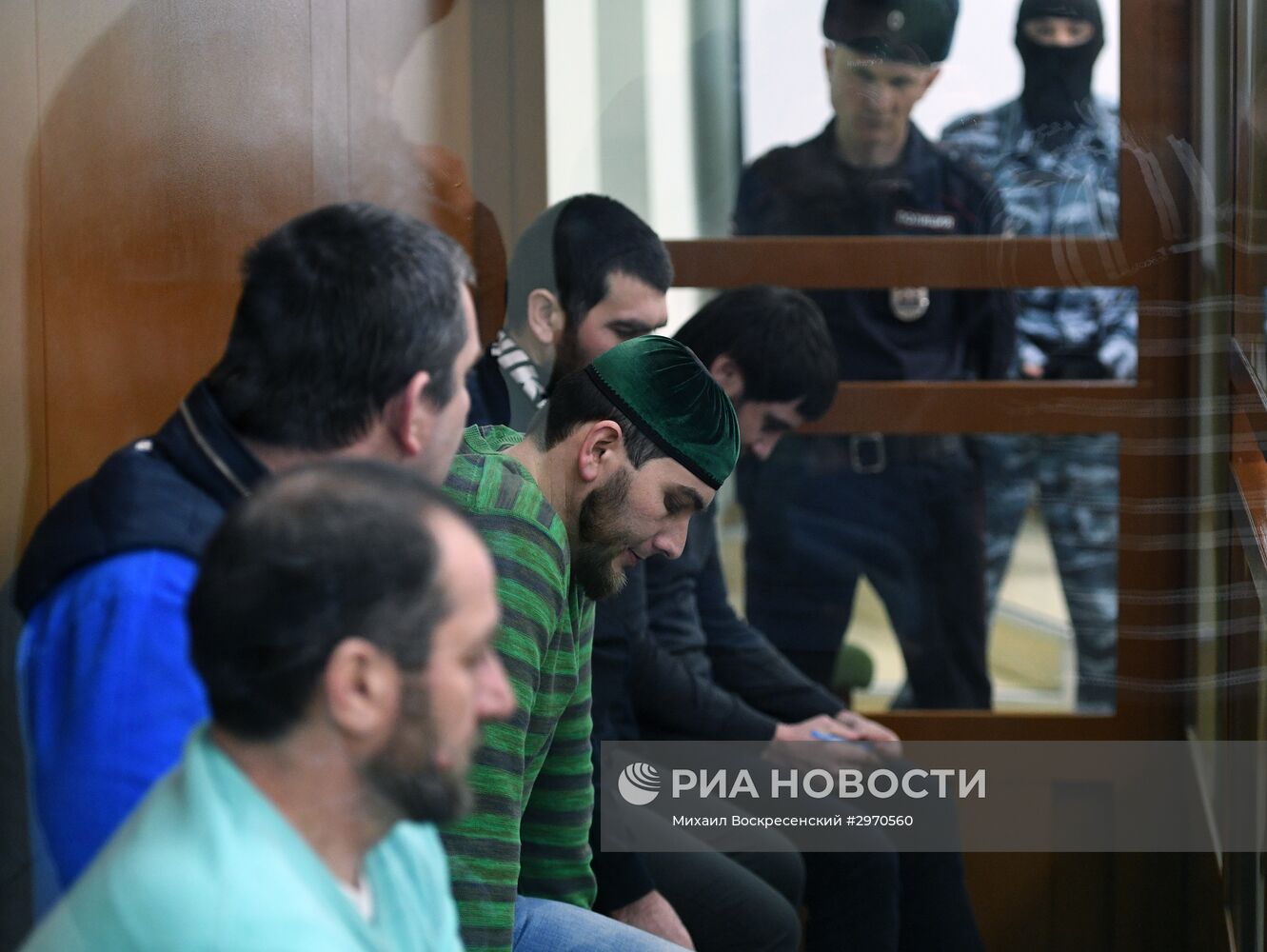 Заседание суда по делу об убийстве Бориса Немцова
