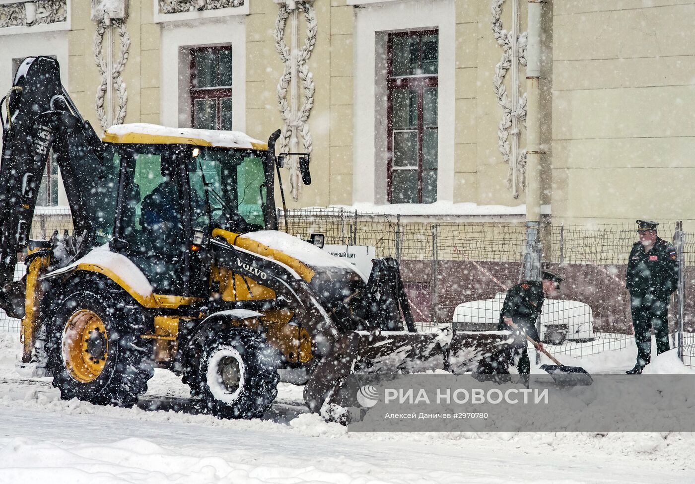 Снегопад в Санкт-Петербурге