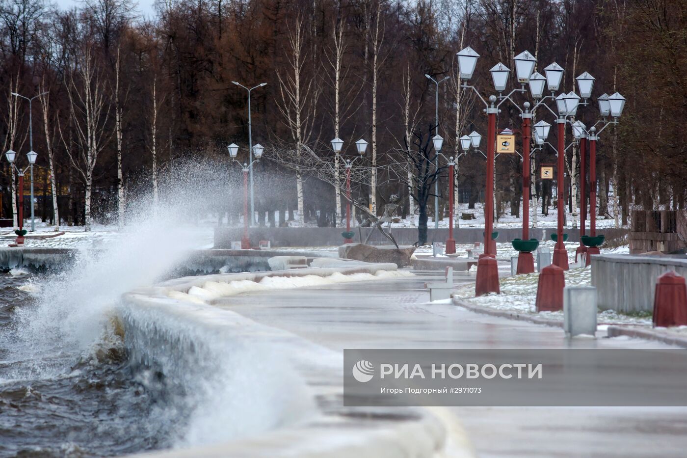 Онежское озеро в Петрозаводске