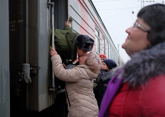 Призыв на военную службу в Самарской области