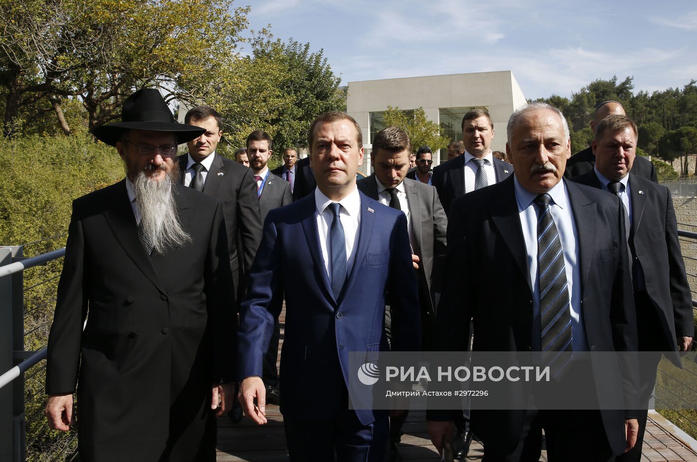 Официальный визит премьер-министра РФ Д. Медведева в Израиль
