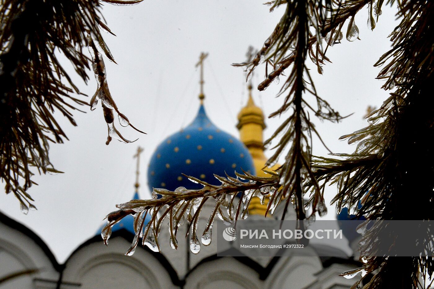 Ледяной дождь в Казани