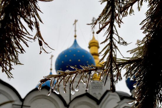 Ледяной дождь в Казани