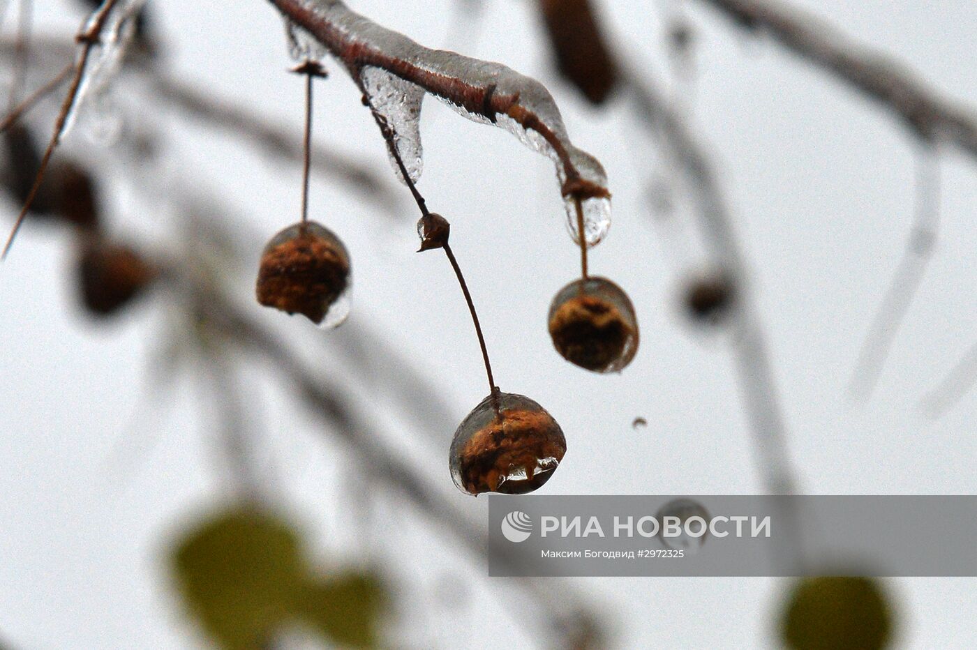 Ледяной дождь в Казани