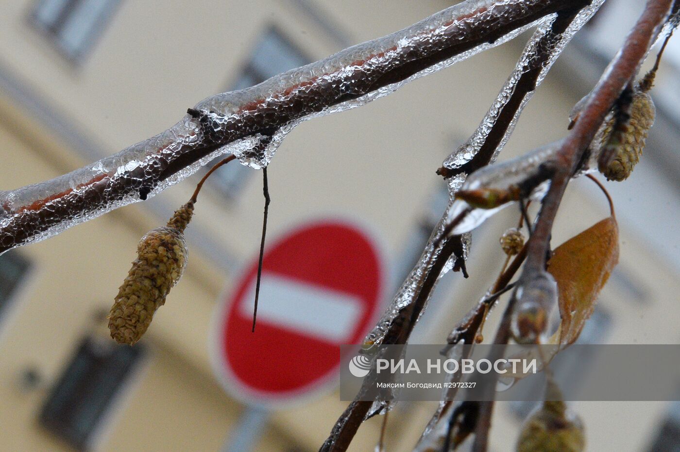 Ледяной дождь в Казани