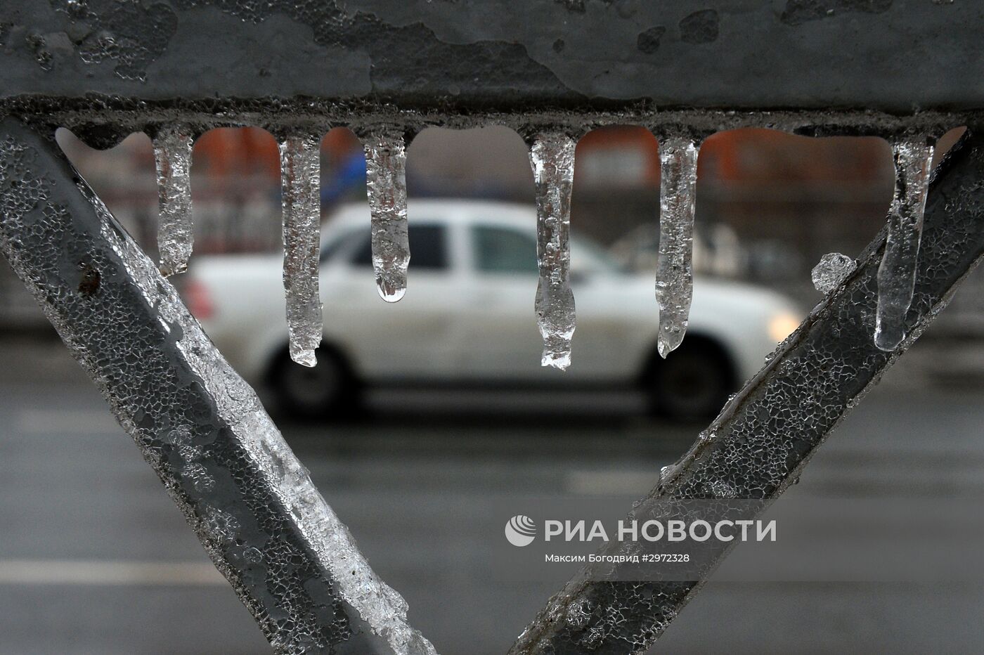 Ледяной дождь в Казани