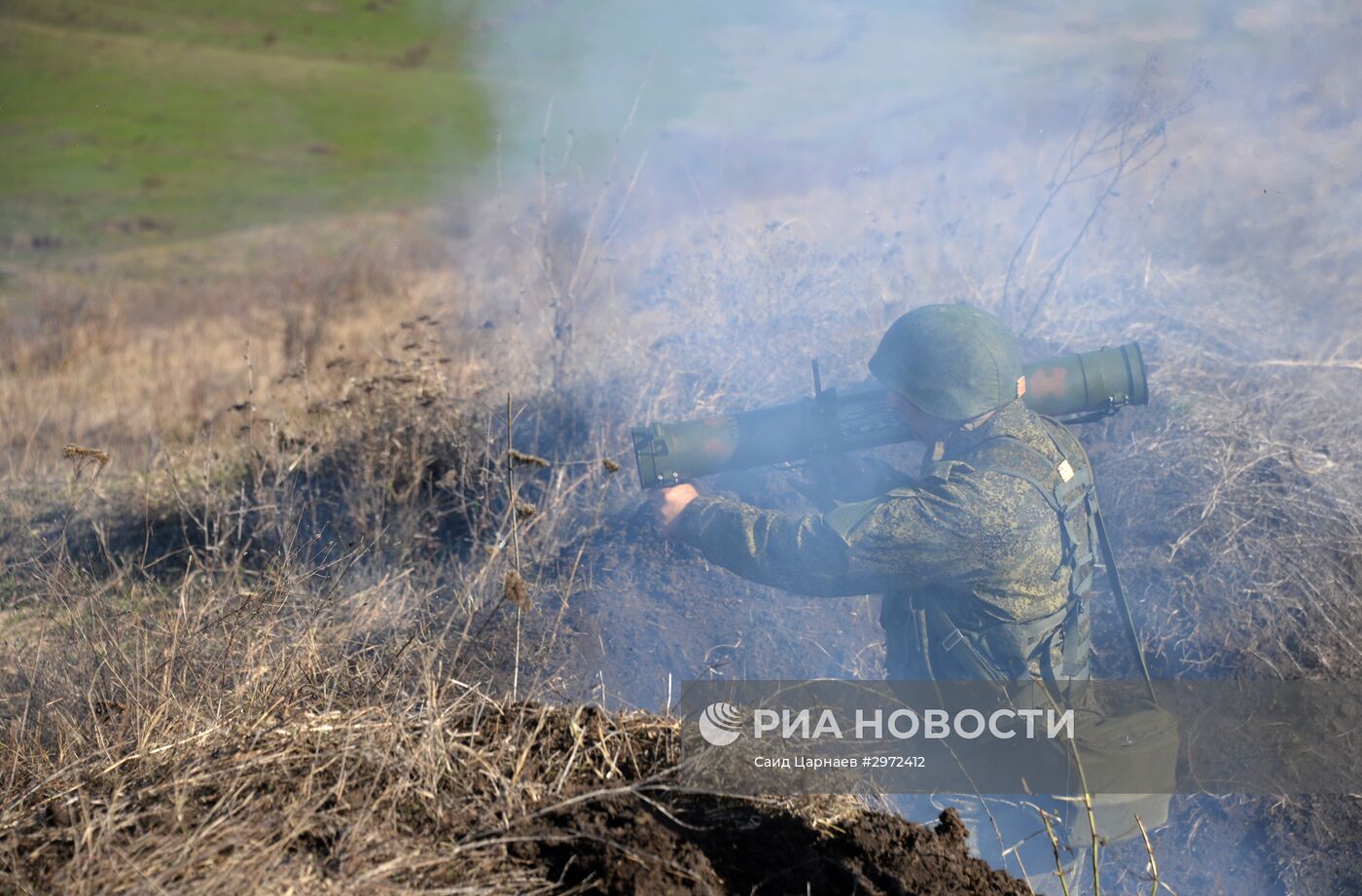 Военные учения в Ингушетии