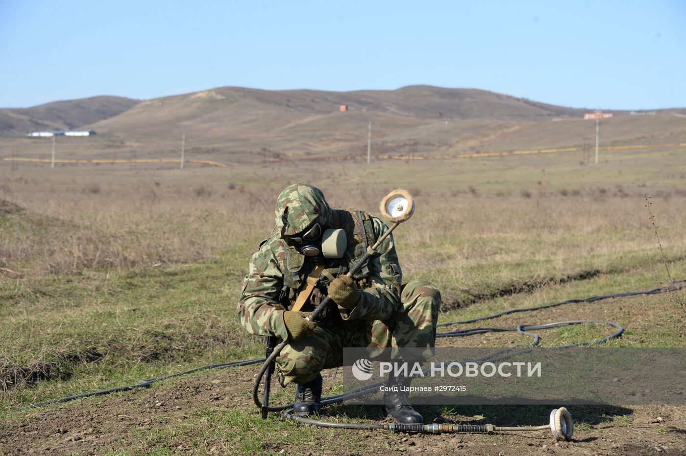 Военные учения в Ингушетии