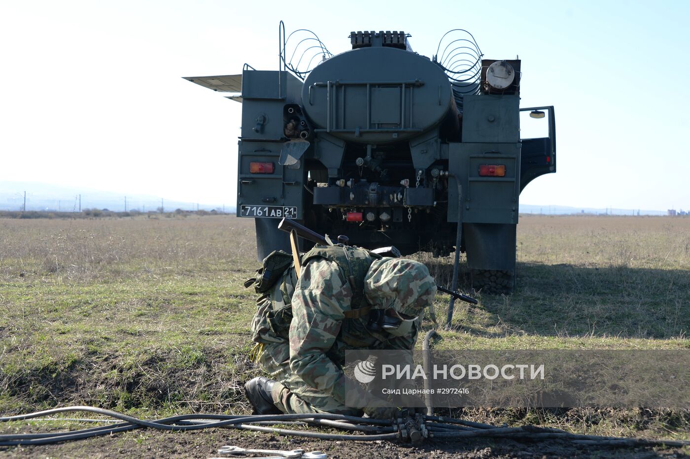 Военные учения в Ингушетии